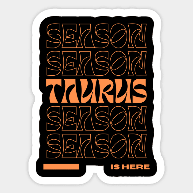 Taurus Season Sticker by astraltrvl